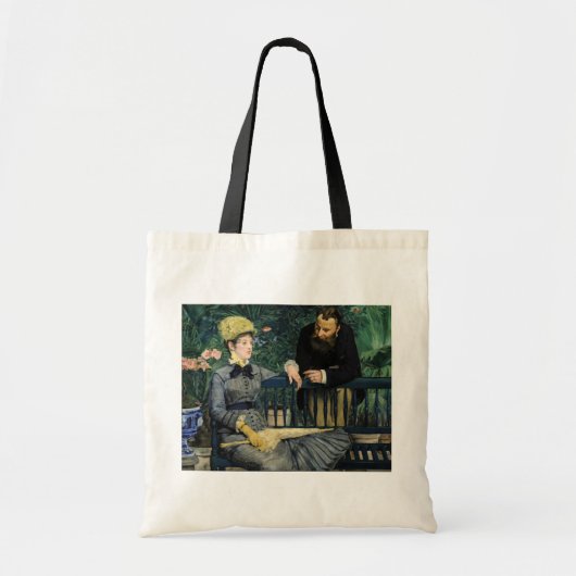 Tote Bag Edouard Manet - Dans la serre (Devant)