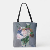 Tote Bag Edouard Manet - Fleurs dans un Vase de Cristal (Dos)