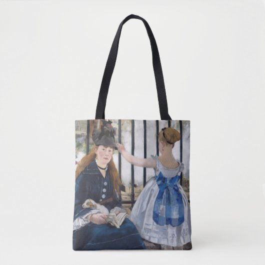 Tote Bag Edouard Manet - Le Chemin De Fer (Devant)