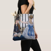 Tote Bag Edouard Manet - Le Chemin De Fer (De près)