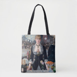 Tote Bag Edouard Manet - Un bar aux Folies-Bergere