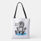 Tote Bag EDS Sensibilisation Zebra Ribbon (Dos)