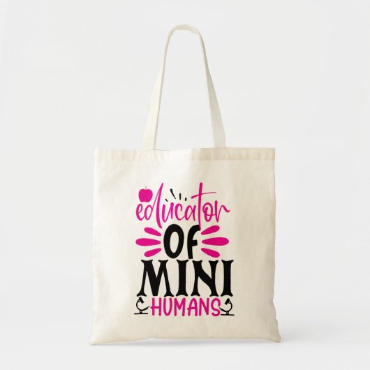 Tote Bag Éducateur de Mini Humains (Devant)