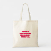 Tote Bag Éducateur faisant une différence un jour à la fois (Dos)