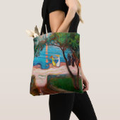 Tote Bag Edvard Munch - Danse sur la plage (De près)