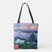 Tote Bag Edvard Munch - Fumée de train (Dos)