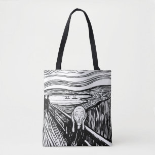 Tote Bag Edvard Munch - La lithographie de cri