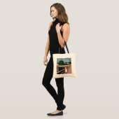 Tote Bag Edvard Munch - Les filles sur le pont (Devant (modèle))