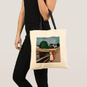 Tote Bag Edvard Munch - Les filles sur le pont (Devant (produit))