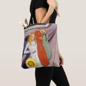 Tote Bag Edvard Munch - Les filles sur le pont 1901 (De près)