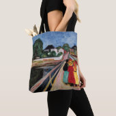 Tote Bag Edvard Munch - Les filles sur le pont 1902 (De près)