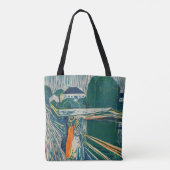Tote Bag Edvard Munch - Les filles sur le pont, Lithographe (Dos)