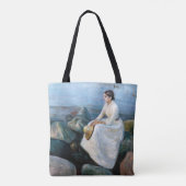 Tote Bag Edvard Munch - Nuit d'été, Enger sur la plage (Dos)