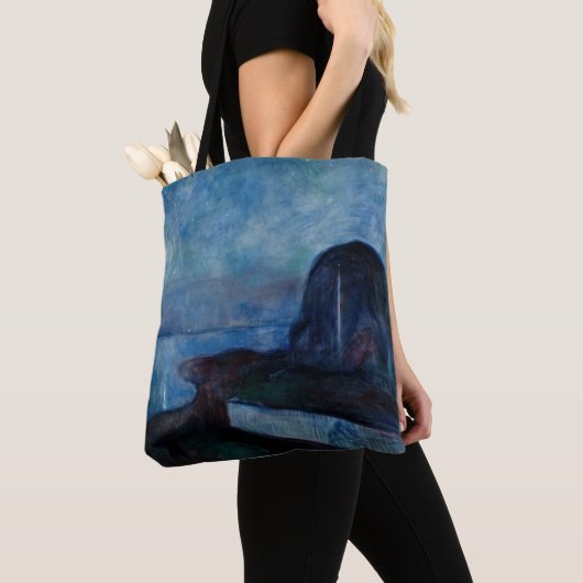 Tote Bag Edvard Munch - Nuit étoilée 1893 (De près)