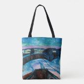 Tote Bag Edvard Munch - Nuit étoilée 1922 (Dos)