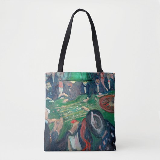 Tote Bag Edvard Munch - Table de roulette à Monte Carlo (Devant)