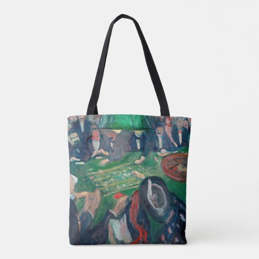 Tote Bag Edvard Munch - Table de roulette à Monte Carlo (Dos)