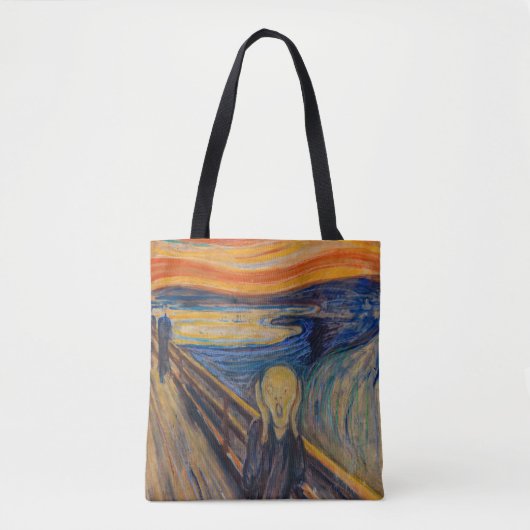 Tote Bag Edvard Munch - The Scream 1893 (Devant)