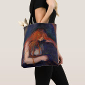 Tote Bag Edvard Munch - Vampire / Amour et douleur (De près)