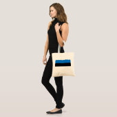 Tote Bag Eesti Vabariik - Drapeau Estonie (Devant (modèle))