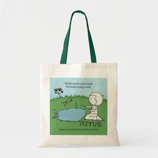 Tote Bag Effet Ripple (Devant)