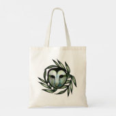 Tote Bag Effraie verte (Dos)