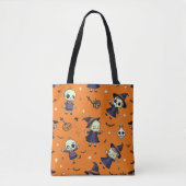 Tote Bag Éffrayant Chic Halloween Coussin - Festive (Devant)