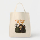 Tote Bag Éffrayant Cute Halloween Bunny Fourre-tout (Devant)