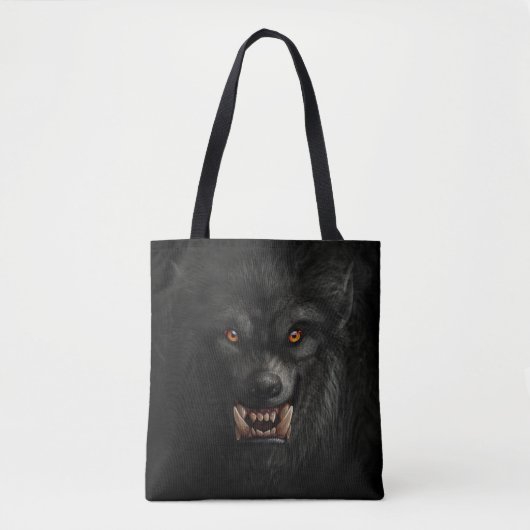 Tote Bag Effrayant loup-garou (Devant)