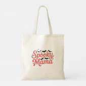 Tote Bag Éffrayant Mama Halloween (Dos)
