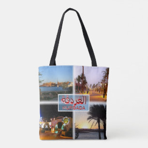 Tote Bag EG Hurghada par nuit - Mer Rouge - El Gun