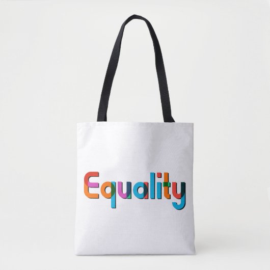 Tote Bag égalité (Devant)
