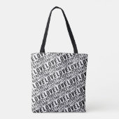 Tote Bag Égalité Amour et respect Mois de la fierté (Dos)