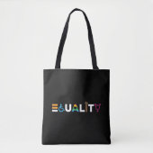 Tote Bag Egalité Droits de l'homme et égalité LGBTQ Unity P (Devant)