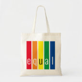 Tote Bag Égalité gay pride (Devant)