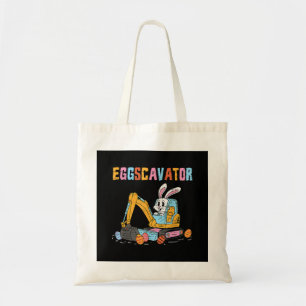 Tote Bag Eggscavator Chasse aux Oeufs de Pâques Camions de