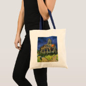 Tote Bag Eglise à Auvers-sur-Oise par Vincent van Gogh (Devant (produit))