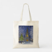 Tote Bag Église de Noël (Dos)