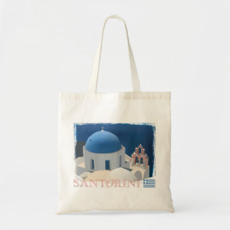 Tote Bag Église de Santorini
