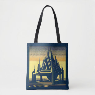 Tote Bag Église futuriste SF 2