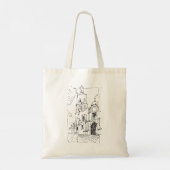 Tote Bag Église Jaune (Dos)