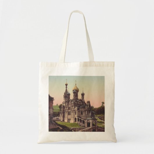 Tote Bag Église orthodoxe russe à Moscou (Devant)