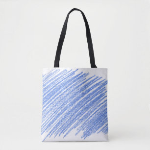Tote Bag Égratignure au crayon coloré à l'éclosion