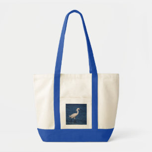 Tote Bag Egret neigeux sur North Beach