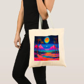 Tote Bag Égypte psychédélique (Devant (produit))