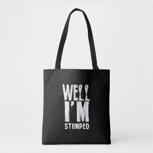 Tote Bag Eh bien, je suis étouffé Amputation Amputée Prothè (Devant)