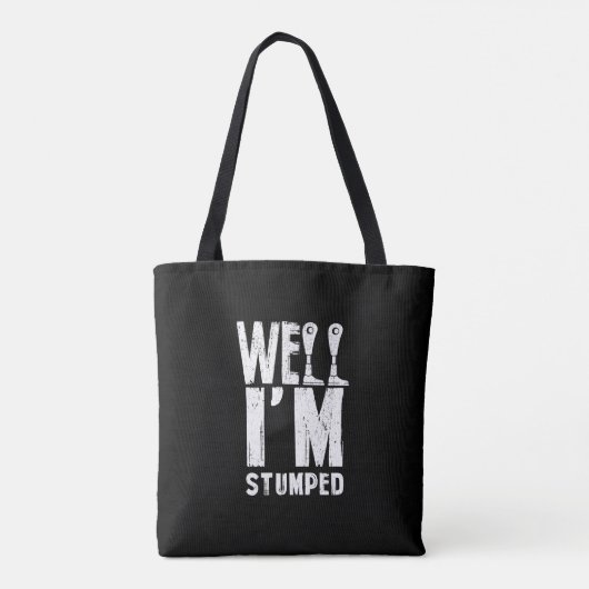 Tote Bag Eh bien, je suis étouffé Amputation Amputée Prothè (Dos)