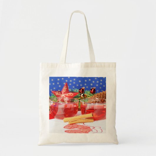 Tote Bag Einkaufstasche frohe Weihnachten (Devant)