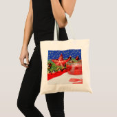 Tote Bag Einkaufstasche mit Weihnachtsbild (Devant (produit))