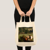 Tote Bag Élans : Ici regarde Yah (Devant (produit))